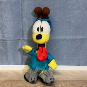 Odie Dog Plush Pajamas & Bunny Slippers Doll - Paws Play by Play - 10 inches